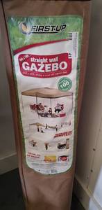lot 41 image: FIRST-UP 10FT X 10FT STRAIGHT WALL GAZEBO AS SHOWN.