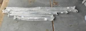 lot 48 image: (6) NEW ADJUSTABLE CLOSET RODS IN VARIOUS SIZES AS SHOWN. (SOLD 6 X THE MONEY)
