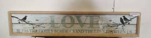 lot 49 image: KIRKLANDS DECORATIVE WALL FRAME AS SHOWN.