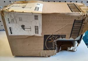 lot 184 image: WALL MOUNTING LIGHT FIXTURE IN BOX AS SHOWN.
