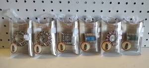 lot 209 image: (6) MINI CLOCKS IN PACKAGES AS SHOWN. (SOLD 6 X THE MONEY)