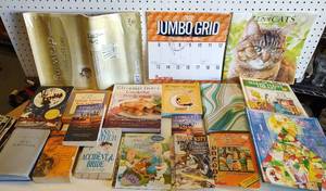 lot 225 image: LOT OF CALENDARS, BOOKS, AND MORE