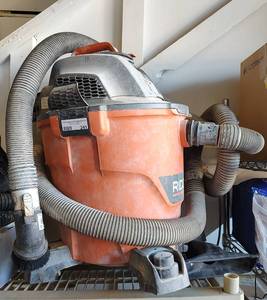 lot 241 image: RIGID WETDRY VAC MODEL 12000 AS SHOWN.