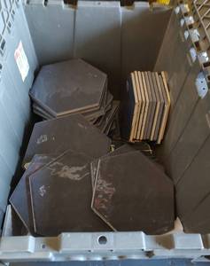 lot 262 image: LOT OF TILE AS SHOWN.