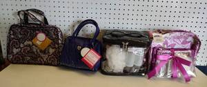 lot 274 image: (4) COSMETICTRAVEL BAGS AS SHOWN. (SOLD 4 X THE MONEY)