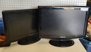 lot 283 image: SAMSUNG AND SANSUI 19 TVS AS SHOWN.
