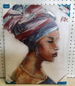 lot 296 image: FRAMED WALL ART AS SHOWN.
