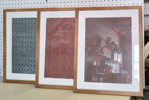 lot 311 image: (3) WALL FRAMES AS SHOWN.