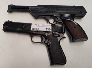 lot 330 image: (2) BB GUNS AS SHOWN.