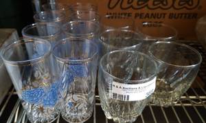 lot 368 image: LOT OF GLASSES IN STYLES SHOWN.