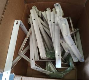 lot 374 image: LOT OF SHELF SUPPORTS AND AS SHOWN.