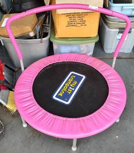 lot 380 image: CHILDRENS TRAMPOLINE AS SHOWN.