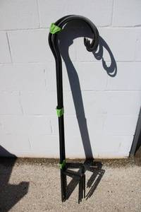 lot 33 image: (10) Wrought Iron Shepherds Hook Garden Plant Stands - 49 Tall x 10W