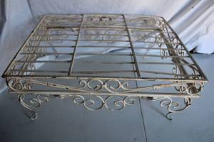 lot 146 image: Wrought Iron Stand - 25x20x10