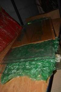lot 83 image: Rectangle Glass Shelves mixed sizes - Most 12x24, (1) 14x32