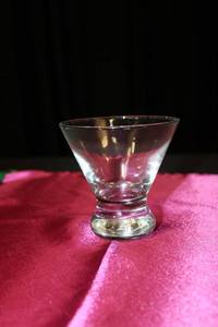 lot 326 image: Foot Martini Glasses with (5) Dish Racks - each holds up to 16 glasses