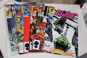 lot 49 image: Vintage Comic Books, Marvel and DC Comics,  Please see Photos for titles and condition.