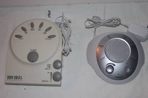 lot 90 image: Hometics sound machine and Body Basic Sound Machine