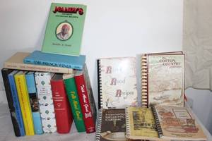 lot 114 image: Various Cook Books mostly New Orleans Inspired