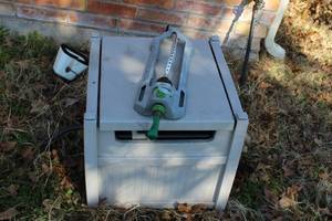 lot 177 image: Hose Cabinet and Contents, Sprinkler