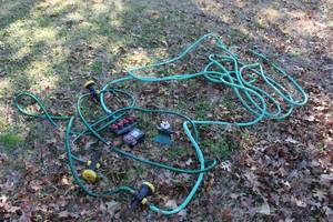 lot 178 image: Water Hose and Sprinkler Set