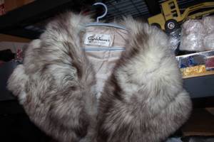 lot 140 image: $$ Vintage GodChauxs Womens Real Russian Mink Shaw