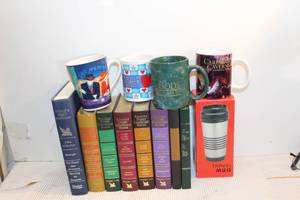 lot 151 image: Readers Digest Books and Coffee Cups See Photos for Titles