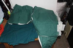 lot 194 image: Green Curtains