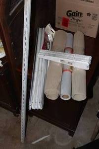 lot 223 image: Selection of Previously loved Shelf Brackets and Shelf Liners