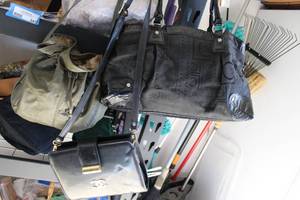 lot 244 image: Womens Vintage Handbags, Liz Claiborne, and others pictured