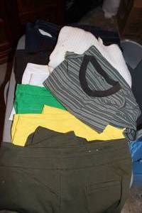 lot 270 image: Plus Size Womens Pants and Shirts Pants are 22W24W and Shirts are 3XL4XL