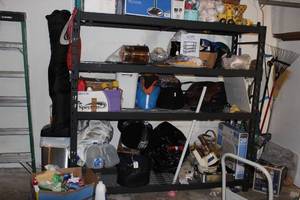lot 284 image: Large Heavy Duty Industrial Shelf unit,  Contents NOT included, shelf ONLY