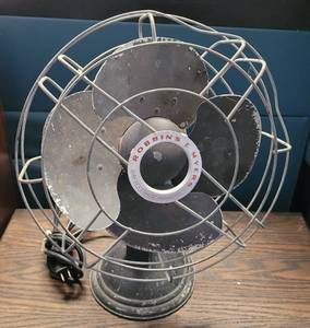 lot 58 image: VINTAGE ROBBINS & MYERS FAN AS SHOWN.