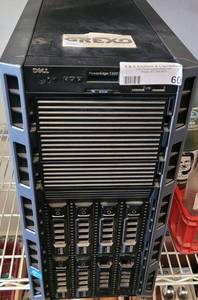 lot 60 image: DELL POWEREDGE T320 COMPUTER TOWER AS SHOWN.