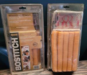lot 81 image: (2) PACKS OF BOSTITCH FASTENERS AS SHOWN.