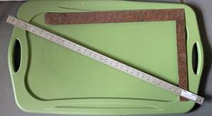 lot 140 image: RULER AND SQUARE AS SHOWN.