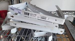 lot 141 image: LOT OF SHELF SUPPORTS AND AS SHOWN.