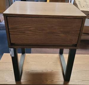 lot 204 image: NIGHT STAND IN STYLECOLOR SHOWN.