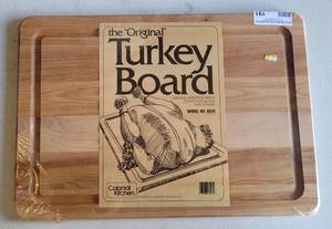 lot 191 image: THE ORIGINAL TURKEY BOARD AS SHOWN.
