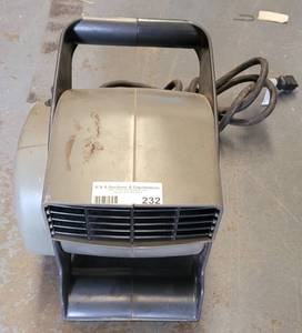 lot 232 image: AIR KING BLOWER FAN AS SHOWN.