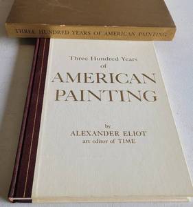 lot 235 image: 1957 AMERICAN PAINTING BOOK AS SHOWN.