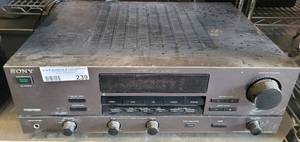 lot 239 image: SONY RECEIVER UNIT AS SHOWN.