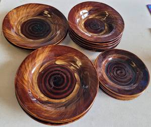 lot 242 image: TORTOISE SHELL PLATES AS SHOWN.