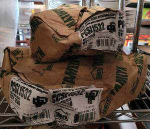 lot 253 image: (3) BOXES OF PLYWOOD CLIPS AS SHOWN.