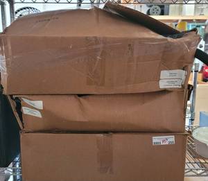 lot 255 image: (3) BOXES OF PLASTIC HOSING AS SHOWN.