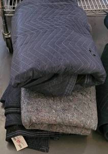 lot 265 image: (3) FURNITURE MOVING BLANKETS AS SHOWN. (SOLD 3 X THE MONEY)