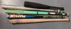 lot 276 image: BASEBALL BATS AS SHOWN.