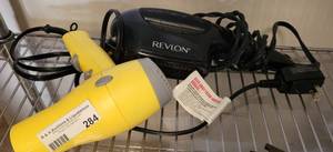lot 284 image: HAIR DRYERS AS SHOWN.