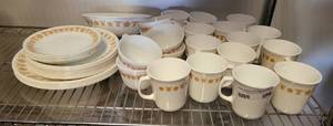 lot 288 image: LOT OF DISHES IN STYLE SHOWN.
