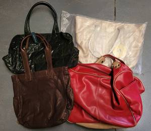 lot 337 image: LOT OF PURSES  HANDBAGS AS SHOWN.